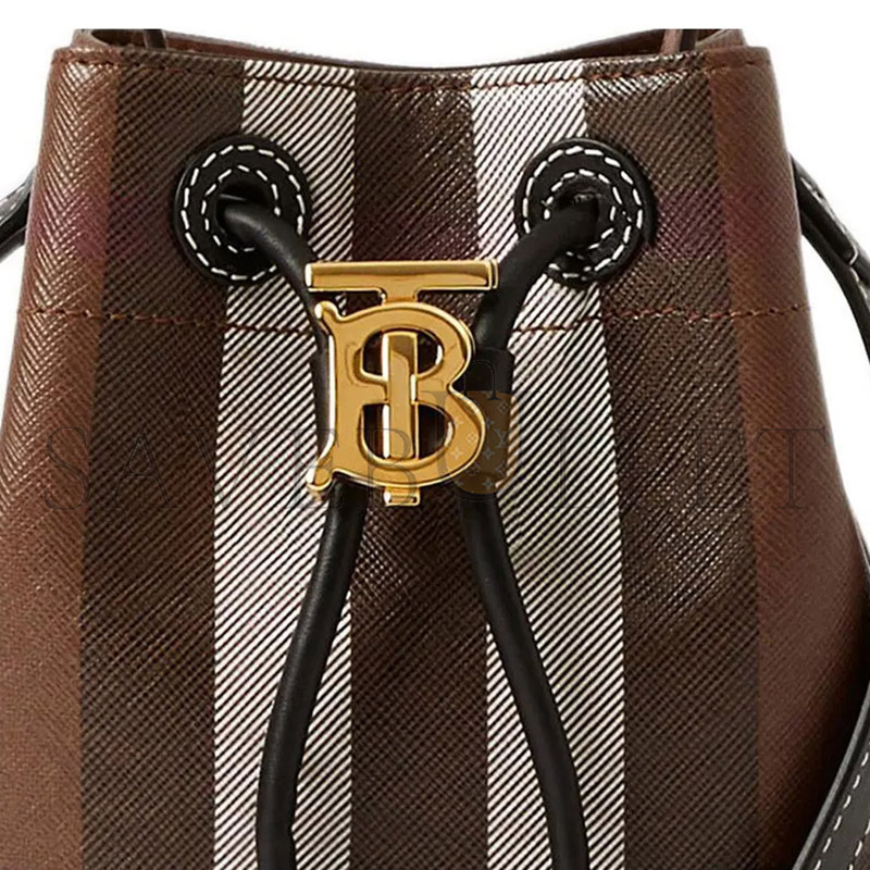 BURBERRY TB MINI BUCKET BAG 80662131 (18.5*16.5*11cm)